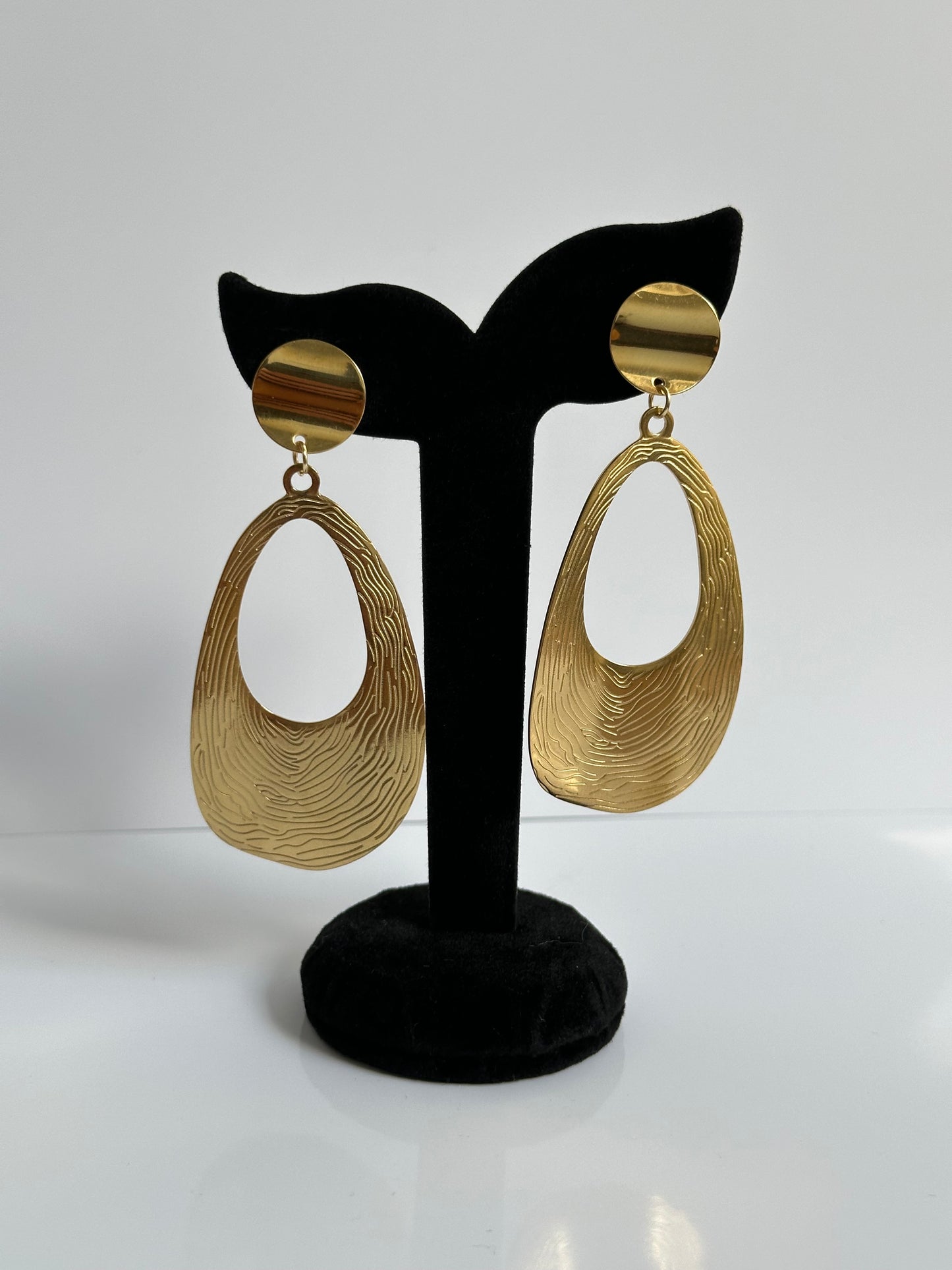 Gouden glans oorbellen