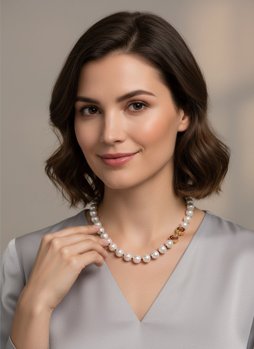 Glasparels ketting