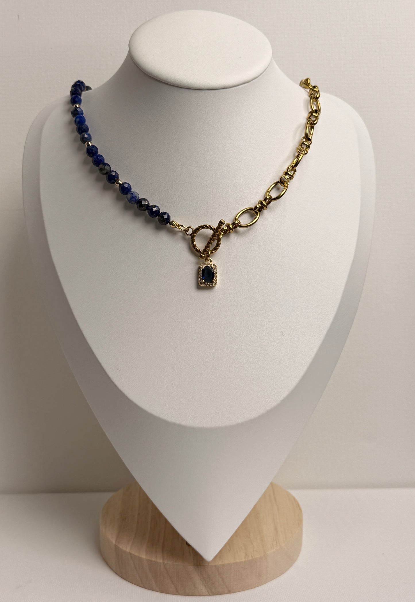 Edelsteen ketting