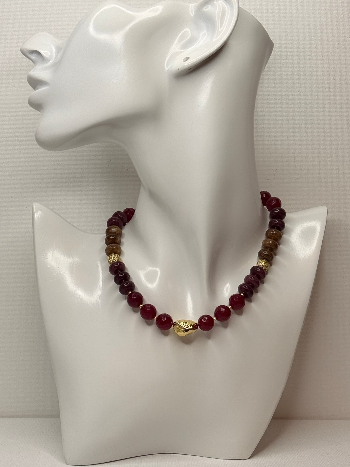 Edelsteen ketting