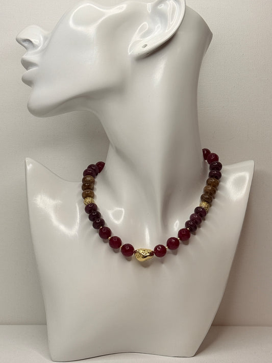Edelsteen ketting