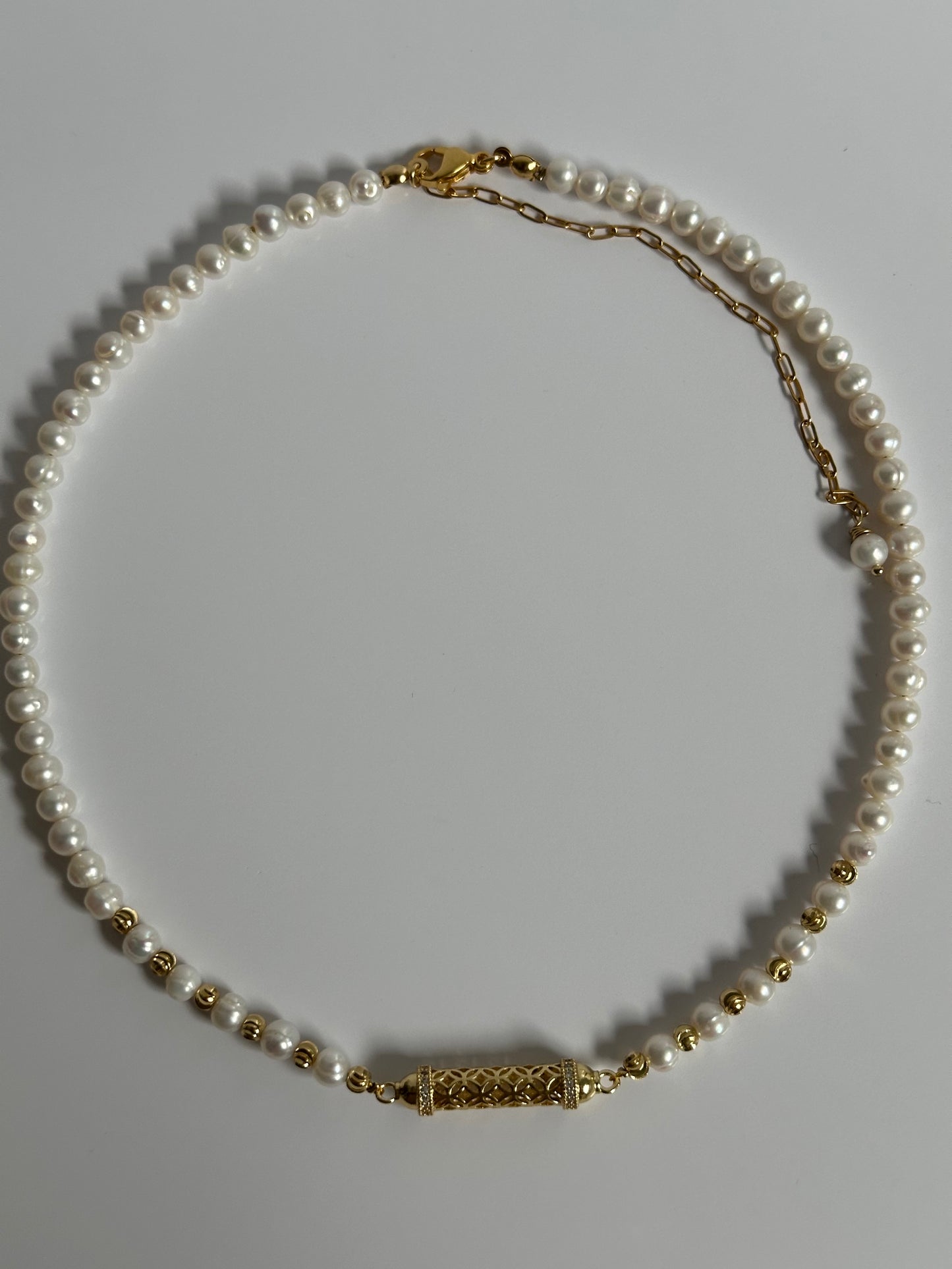 Zoetwaterparels ketting