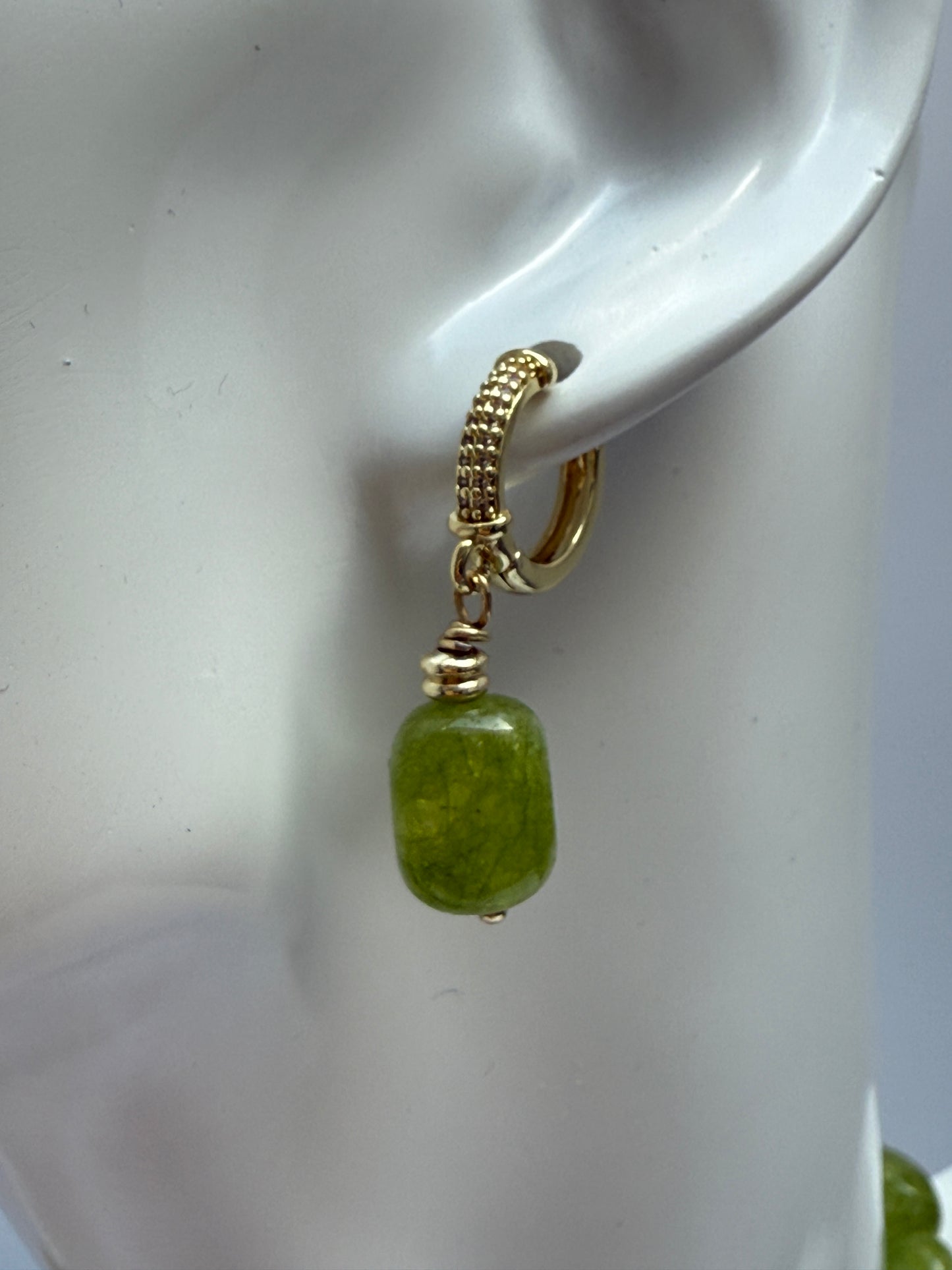 Peridot edelstenen setje