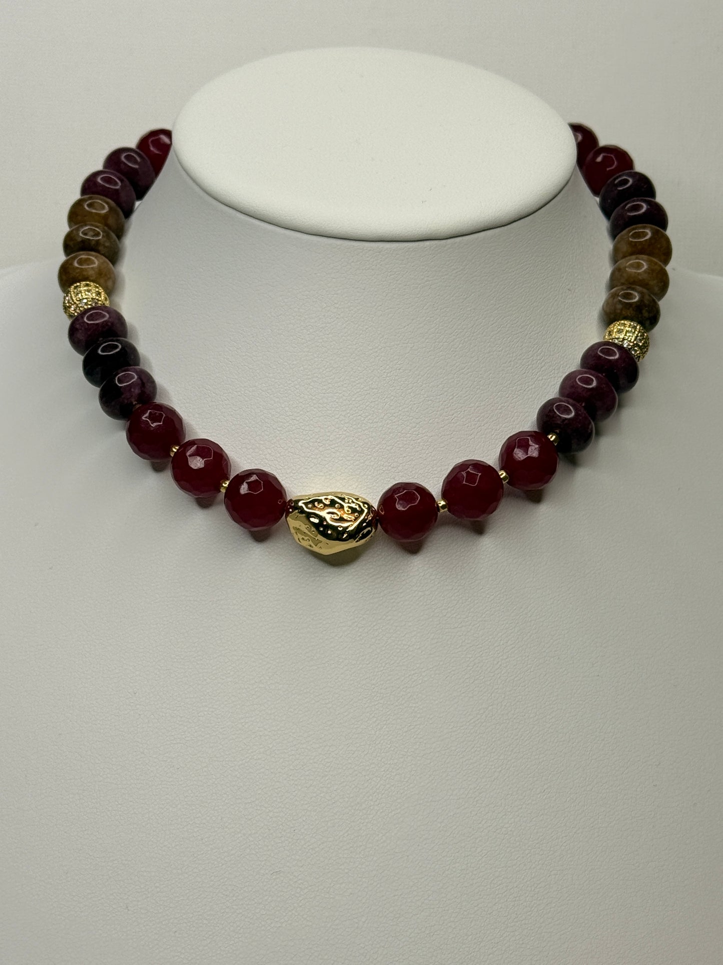 Edelsteen ketting