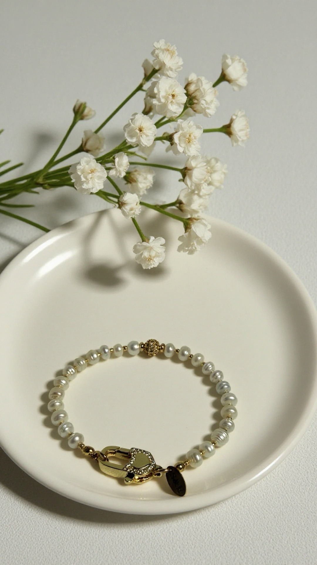 Natuursteen armband