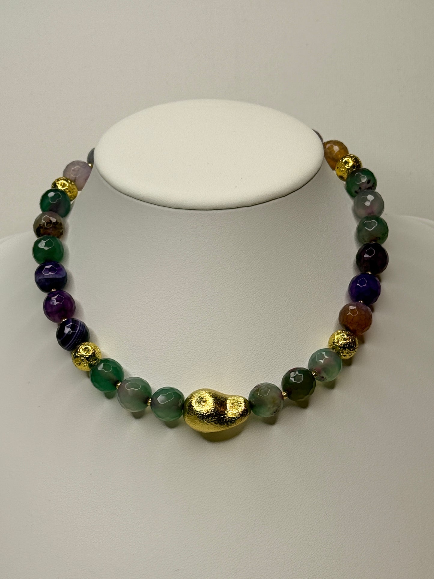Edelsteen ketting
