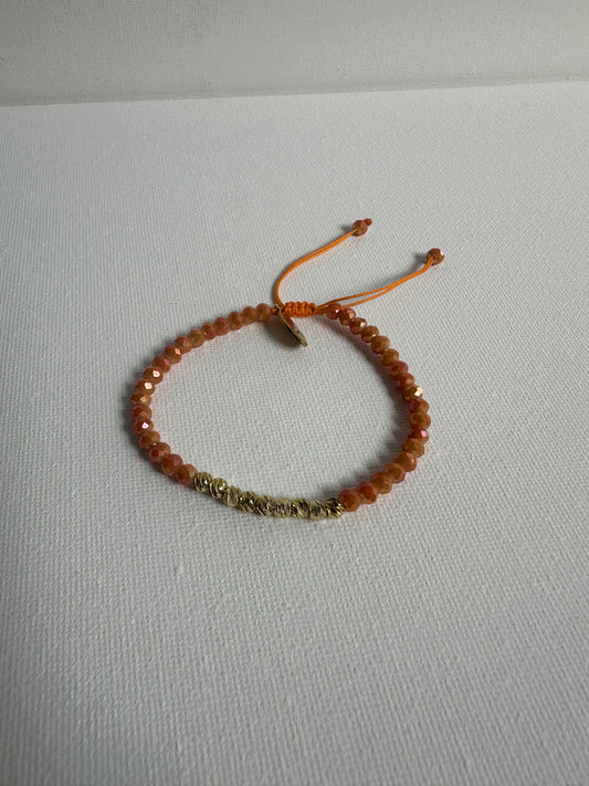 Glaskralen armbandjes