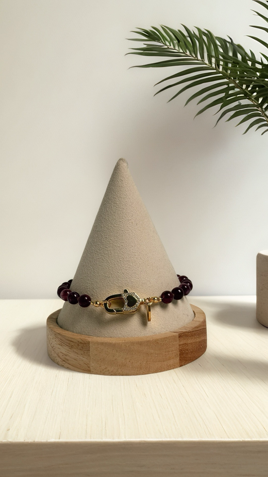 Natuursteen armband