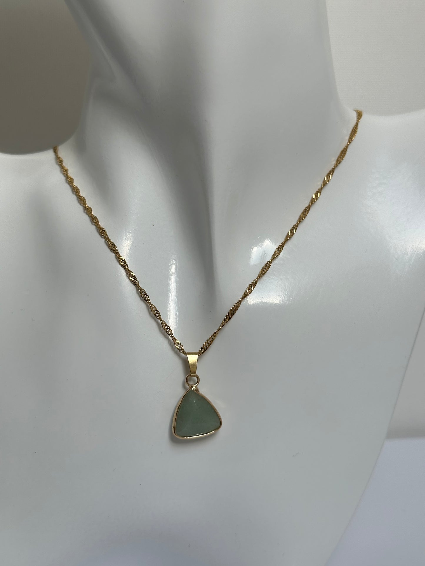 Groene aventurijn ketting