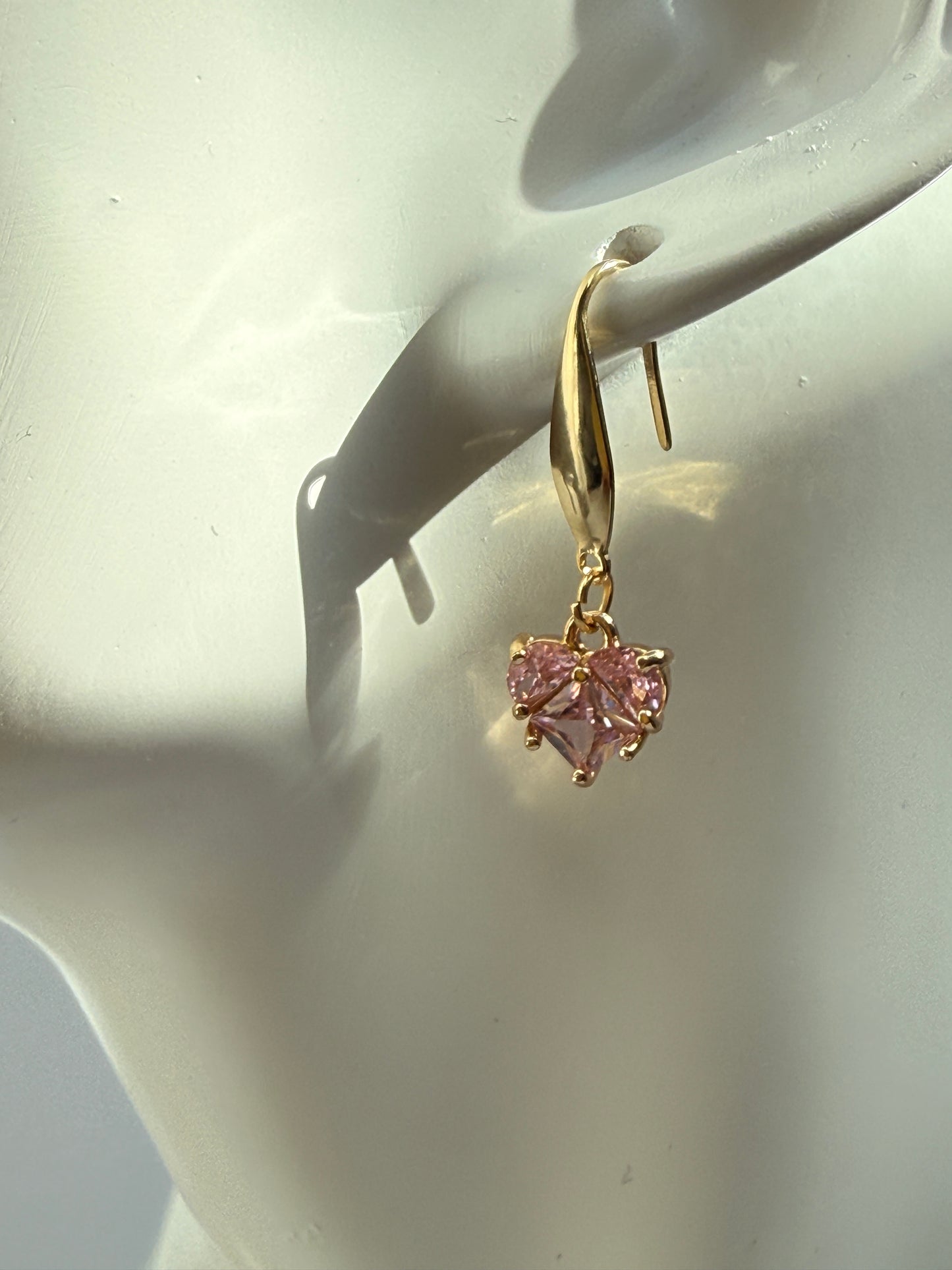 Roze schelp kralen setje