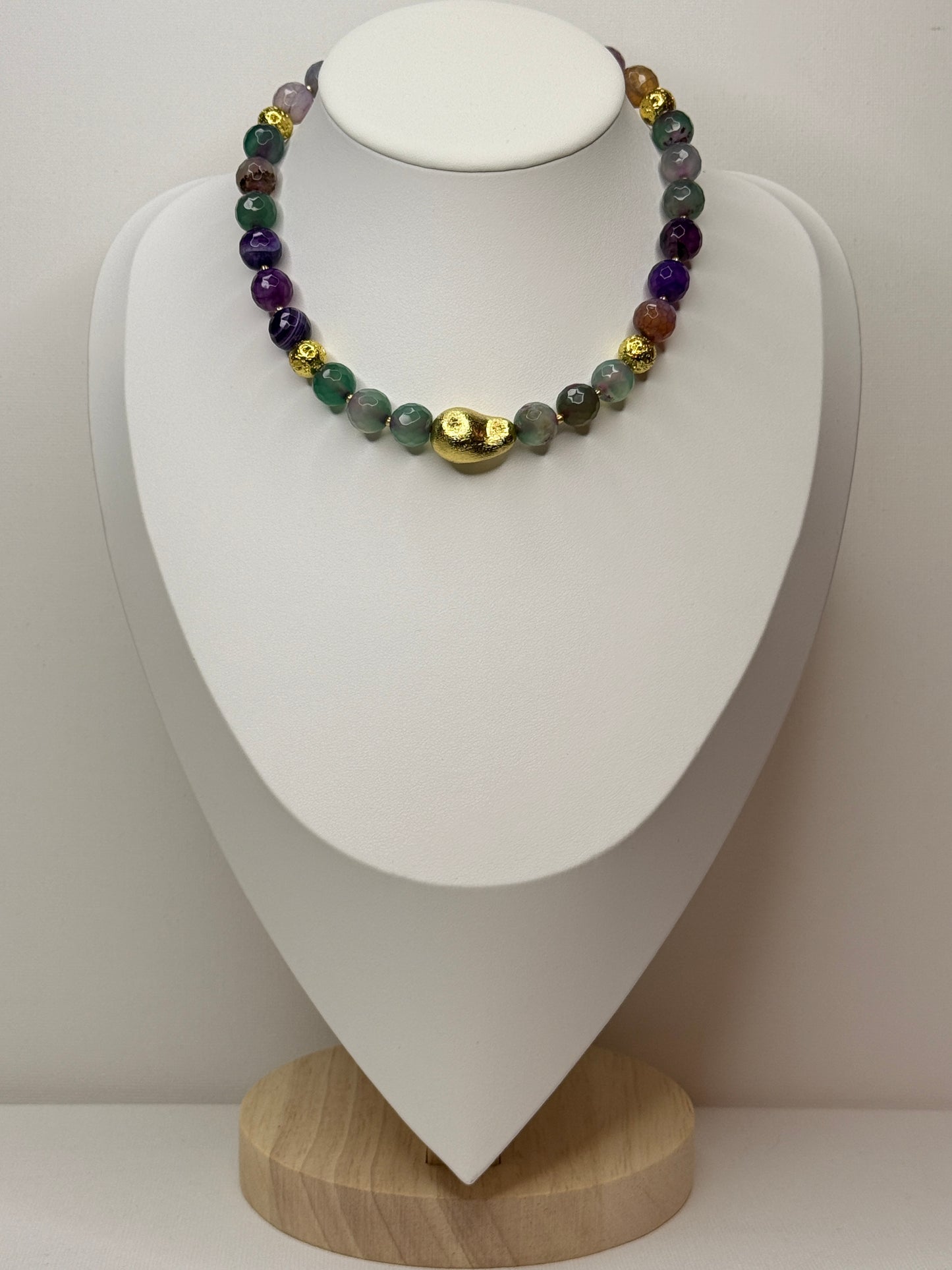 Edelsteen ketting