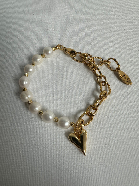 Zoetwaterparels armband