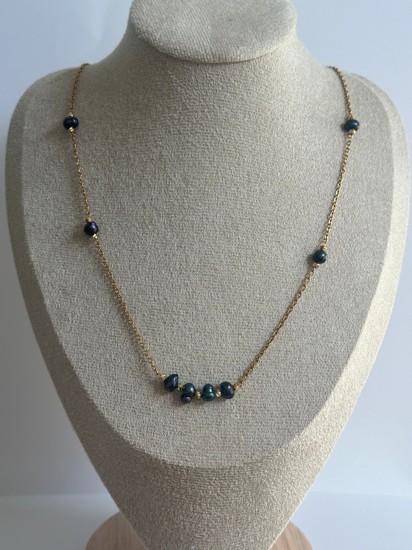 Extra lang Zoetwaterparels ketting